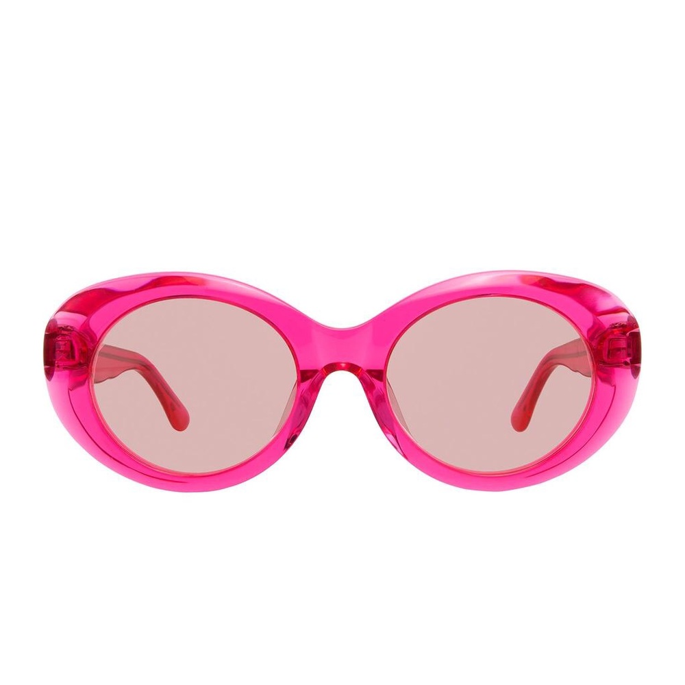Diff sunglasses OLIVIA pink crystal transparent NW